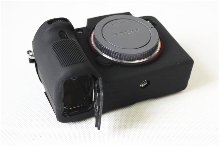 Sony A73 A7RM3 A7R3 III A73 A7M3 A7III vi camera silicone tay bao da bảo vệ - Phụ kiện máy ảnh kỹ thuật số túi fujifilm