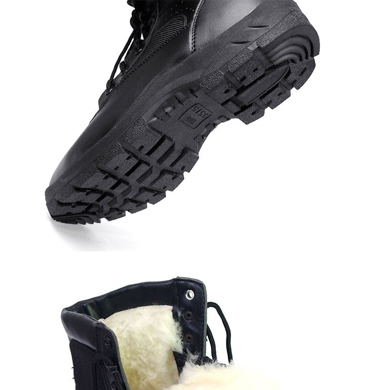 Bottes militaires en cuir - chaud - Ref 1398203 Image 16