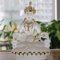 Zen Buddha Art Vajrasattva Glass Buddha Statue Painting and Affixed Gold Tibetan Buddhist Supplies Ornament Buddhist Offerings