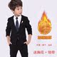 Suit Flower Boy ăn mặc Set Big Spring Kids ăn mặc trai nhỏ Boy Thu / Đông Thêm Velvet hoa Kids.