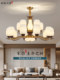 Song Dynasty Aesthetic Living Room Chandelier, High-End New Chinese Style Main Light, Dining Room, Bedroom, Villa, Open Space Large Chandelier 2026 New