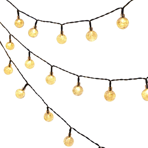 Дорожная водонепроницаемая лампочка на солнечной энергии, вилла для беседки, светодиодный подвесной светильник