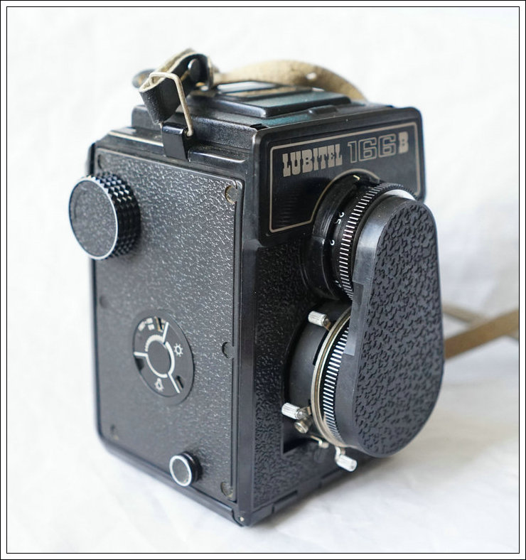 Nga ở lại bit lubitel-2 166b 120 trung bình định dạng phim đôi đảo ngược ống kính máy ảnh