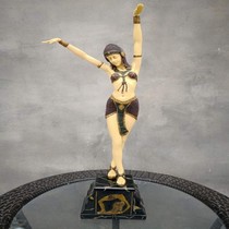 Veroni Egyptian style desktop crafts Cleopatra dancing figure ornaments p1015 