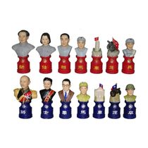  (Veroni craft chess pieces)Art three-dimensional game chess Historical theme Chinese Chess War of the Communist Party of China