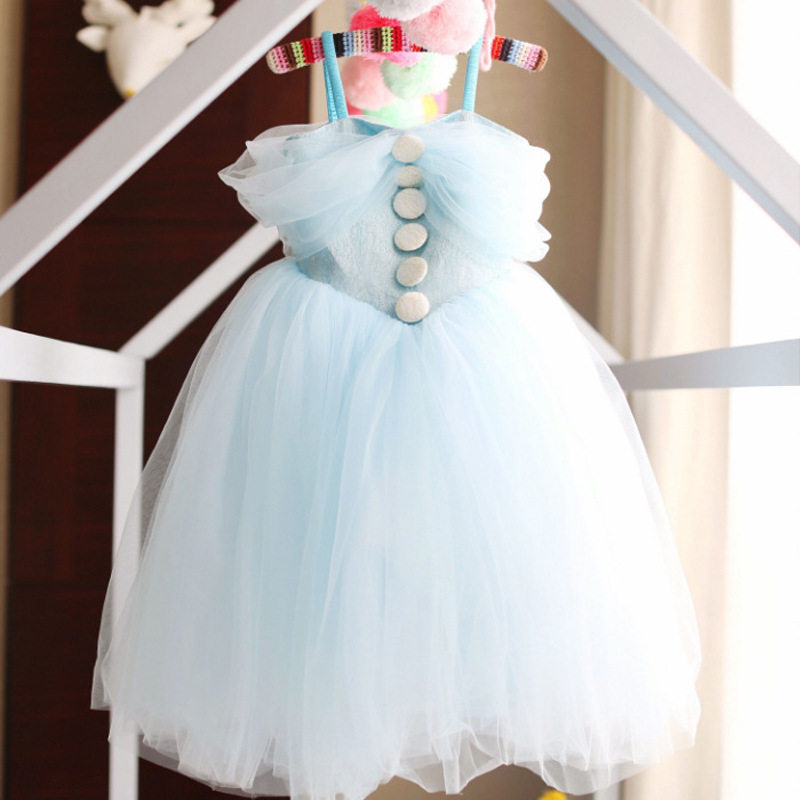 Children's Cinderella Ice and Snow Princess Dresses Dress Esha Dress Girl Fluffy Skirt Dresses Dress Piano
