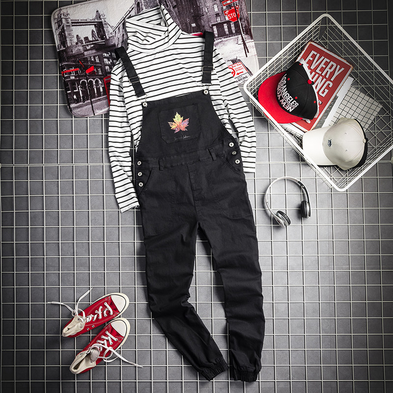 Fall Loose Casual Ins Sports Holding Baby Bag Pants Men's Korean Edition Trend Students 90% bundles of leggings with pants lovers