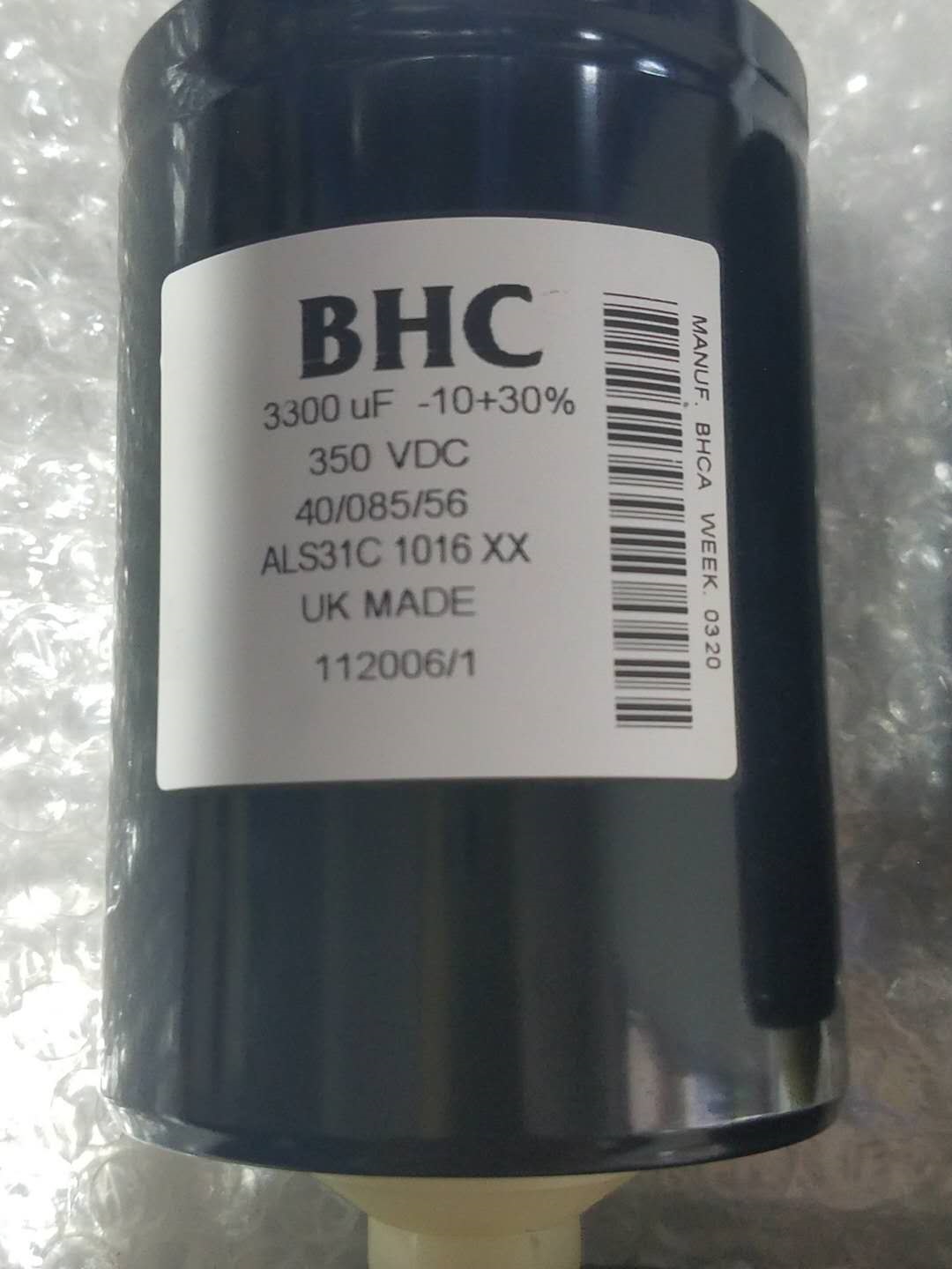 UK BHC 350VDC 3300UF 350V 3300UF ALS31C 1016XX
