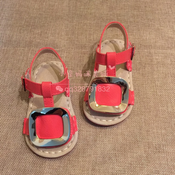 Sandales enfants en cuir BABELOS - Ref 1053445 Image 7