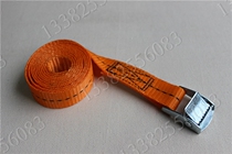 Quick press buckle binding strap simple zinc buckle tensioner self-driving travel luggage fixing bundler width 25mm