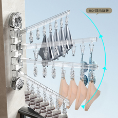 Клипса стойки 吸盘袜子晾晒架多夹子晾衣架凉内衣内裤家用阳台可折叠晒袜子神器