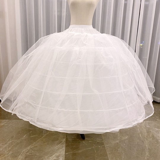 Mariage de la mariée soutien violent robe de mariée jupon nuages ​​performance super moelleuse 7 acier 2 cercles de fils soutien de jupe réglable à sept os pour les femmes