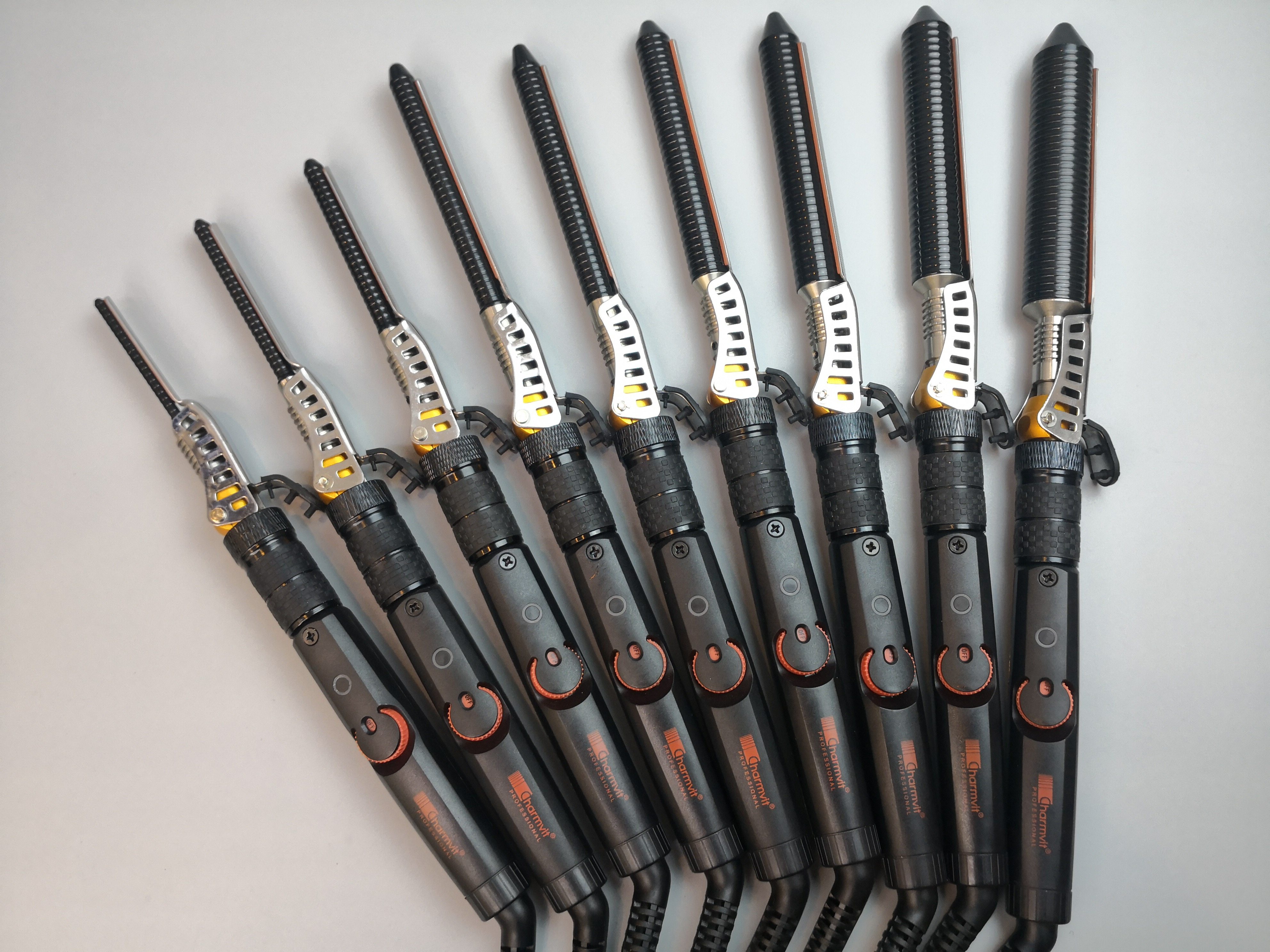 Корейская плойка Morgan для завивки волос Stick Электрическая плойка для завивки корней волос с пушистой текстурой, завивка с пленочной лентой, завивка stick Изображение 1