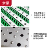 Крышка канализационной канализации из нержавеющей стали.