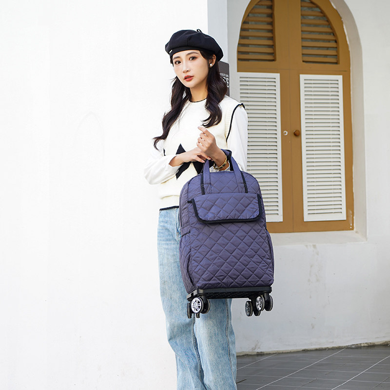 Universal Wheel Trolley Bag 16inch Waterproof Portable Lightweight Travel Bag Luggage Bag 18inch Large Capacity Durable Boarding Case