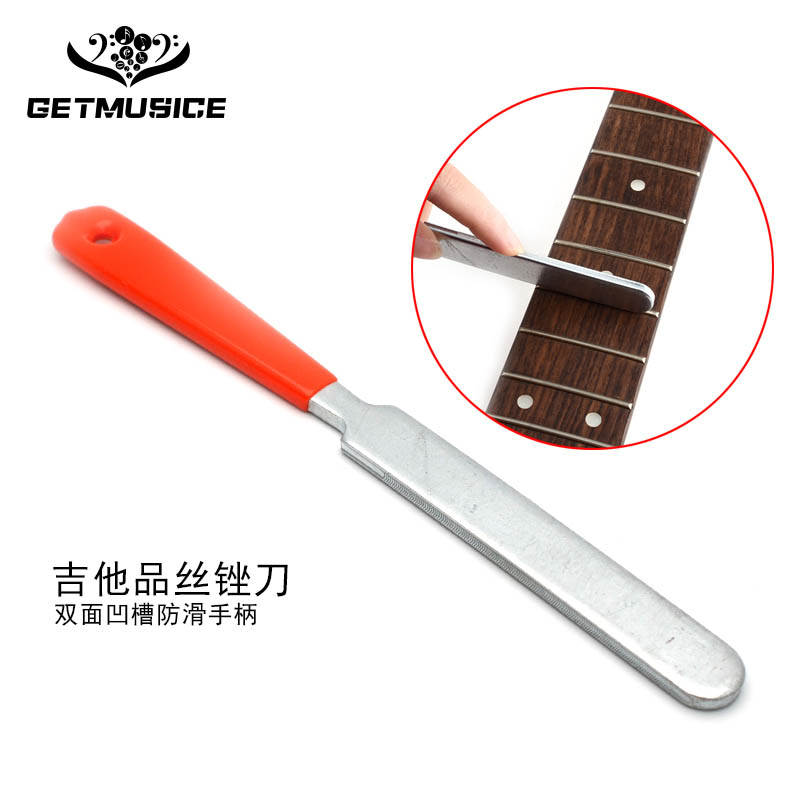 Promotion Guitar Products Silk Filing Knife Tool Guitar Pint Polish Tool Filing Knife Instrumental Guitar Repair Combined Suit