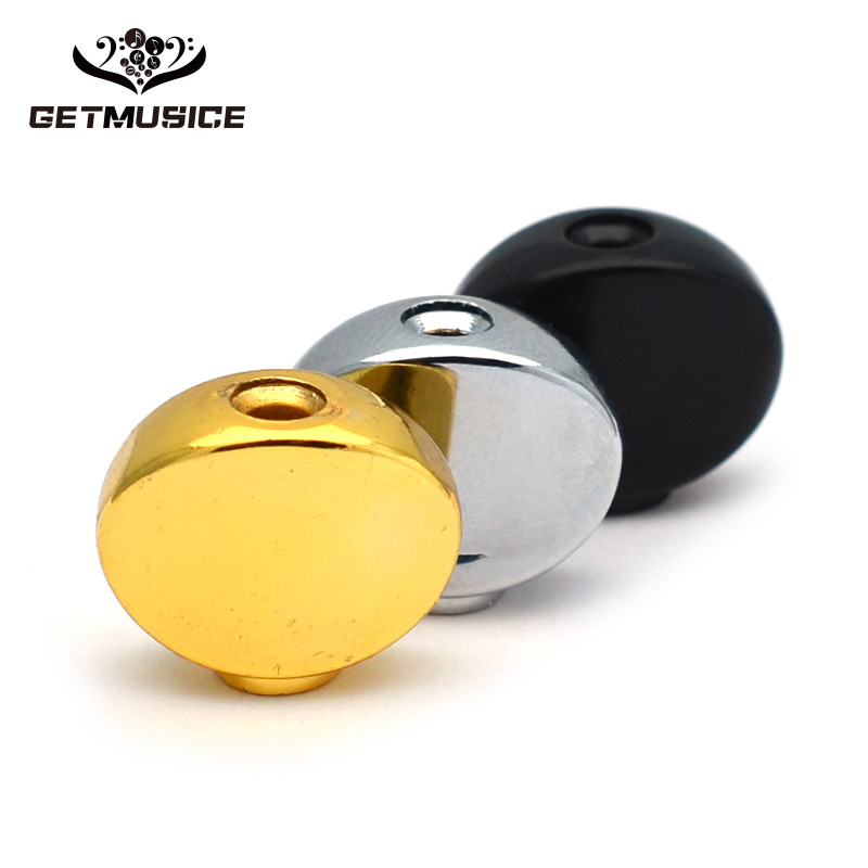 Guitar accessories metal string button handle Small concave round string button head Guitar piano button handle string shaft buckle knob cap