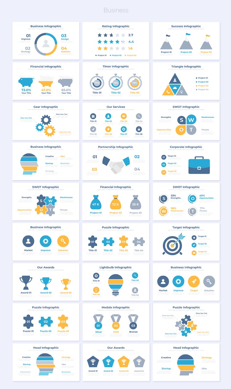 AE脚本-1650+信息数据图表柱状饼状环形趋势图动画 Infographics PackAE脚本、脚本