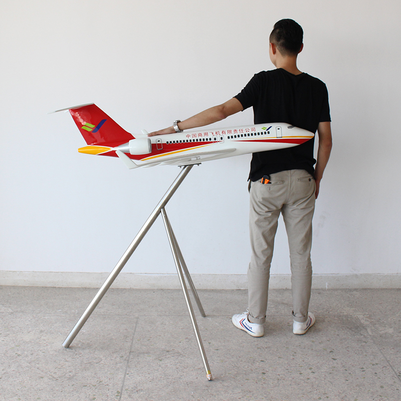 C919 Comac Arj21 Large-Scale Floor-Standing Display Aircraft Model Boeing 747 Air China A380 China Southern Airlines Aircraft Model