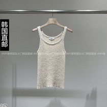 Korea direct mail Dongdaemun 2024 summer new style STATEMENT suspender vest 16280643