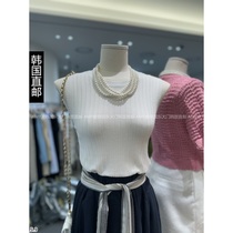 Korea direct mail Dongdaemun 2024 summer new style BUTTER-P suspender vest 16010713