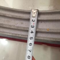 Butt welding machine tile clip PE fusion machine accessories butt machine plumbing accessories welding 5cm clip accessories