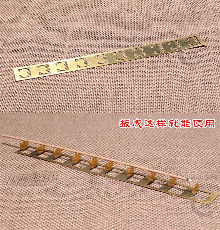 Line lulnolu-rum incense frame lumped incense stove metal fragrance liner incense stove to prevent extinction