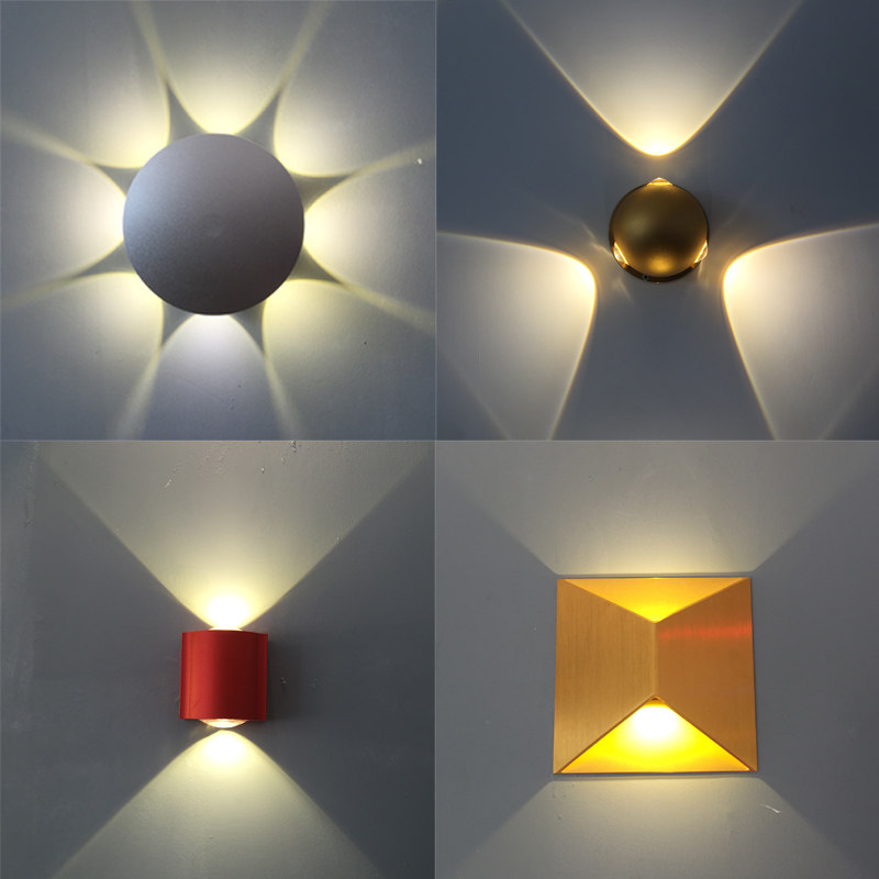 Wall Lamp Bedroom Bedside Lamp Living Room Outdoor Outdoor Stairs Aisle Corridor Hotel LED Simple Waterproof Garden Light