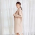 Jinyuan mùa đông mới của phụ nữ áo khoác len hai mặt khí chất thanh lịch áo khoác len dài E95901 - Áo khoác dài
