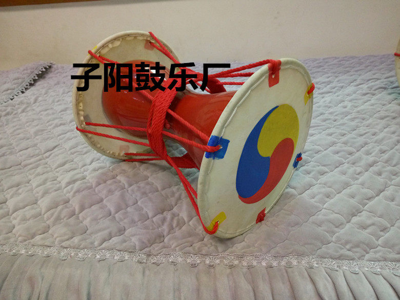 North Korean drums, rope long drums, children's cowhide North Korean long drums, adult performance drums, drums of various sizes
