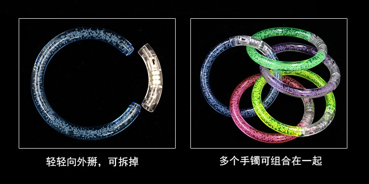 Acrylic Flash Bracelet Bracelet Cartoon Projection Finger Light Ring Light Party Party vòng trầm