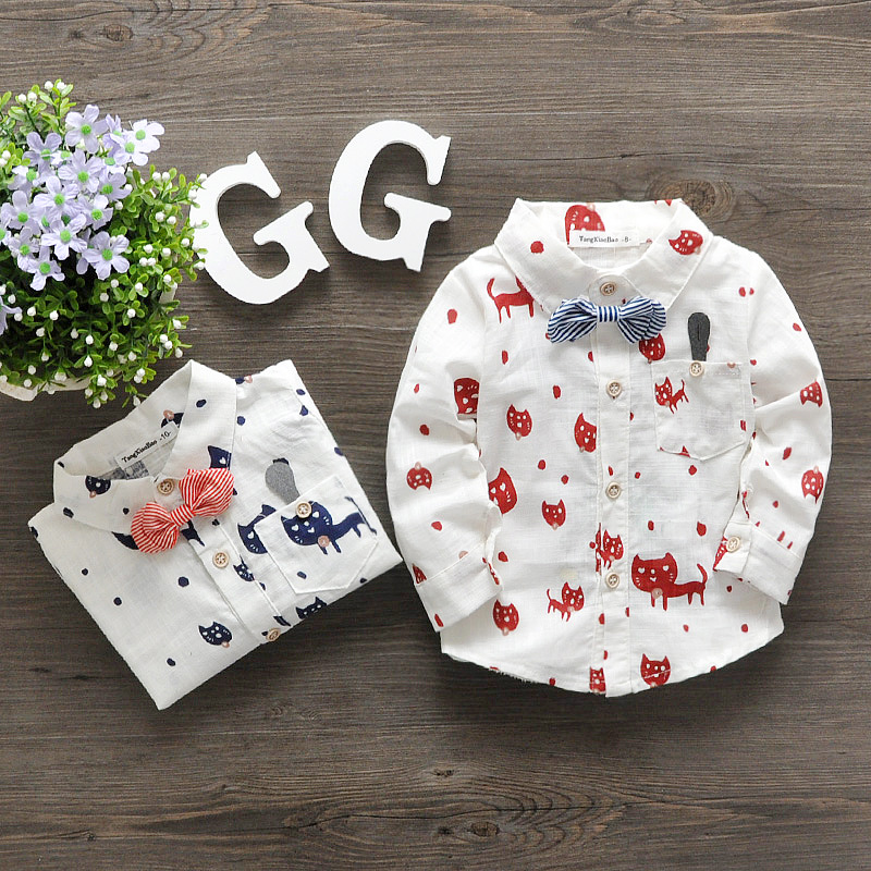 Chemise garcon à manche longue - Ref 2078325 Image 171