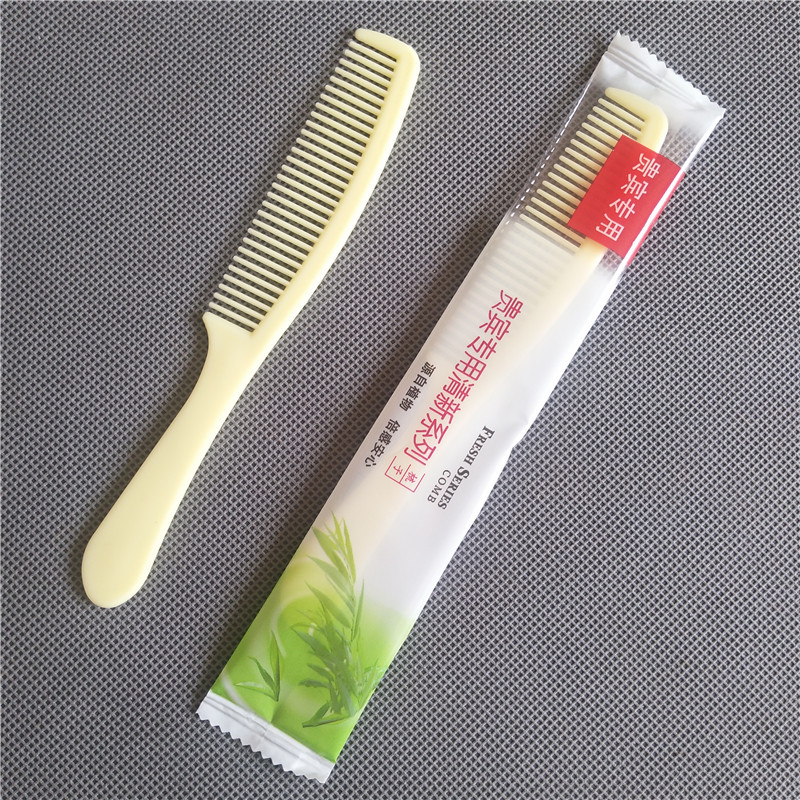 Hotel disposable comb Toiletries Hotel comb Guest house Hotel wooden comb