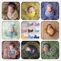 Baby Photo Props Full Moon Baby Newborn Child Photo Gallery Photographic Clothing 3M Extra-long Bubble Wrap wrap