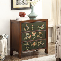 American three-five fighting cabinet special price clearance economy type European style locker bedroom retro containing cabinet bed head cabinet