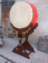 Cowhide temple War drum War drum Wish drum Tai Chi Bagua drum Buddhist Temple drum