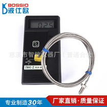 Bourgeois SWK-2 digital surface thermometer handheld temperature gauge screws stationary thermocouple thermometers