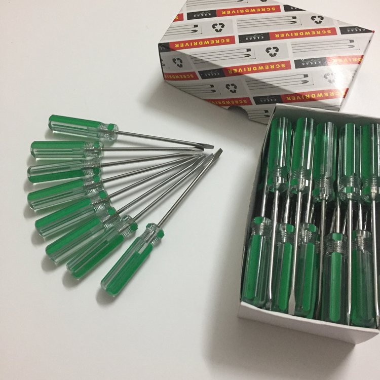 3mm color strip small screwdriver small slotted screwdriver cross small screwdriver change cone small screwdriver