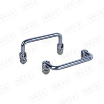 XAE61 62 stainless steel round bar round handle external thread foldable handle