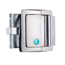 HELLER Henglun Hand Pull Embedded Panel Lock Switch Cabinet Lock Distribution Box Control Cabinet Box Lock MS419-3