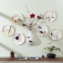 New Chinese Creative Living Room Modern Minimalist Home Wall Decoration Wall Accessories Wall Hanging Accessories Wall Pendant Wall Accessories