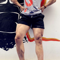 Sports shorts mens running slim fit 3-point pants Quick-drying fitness casual pants pants summer training three-point pants men