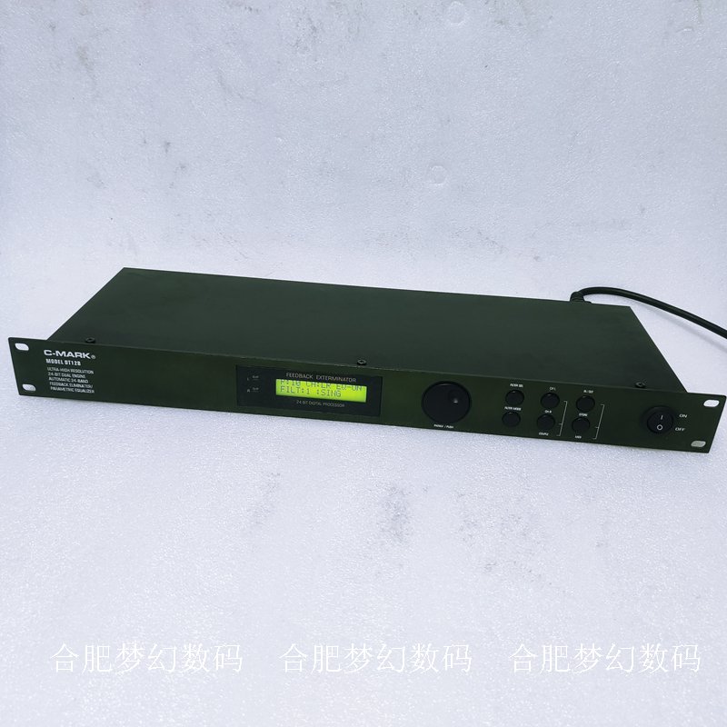 American C-MARK DT12B Digital Feedback Suppressor Professional Stage Wedding with Dual Channel Processor