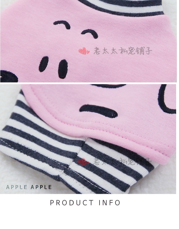 Hai mảnh! Nhật Bản và Hàn Quốc bán quần áo cho chó cưng Apple & Mamadog - Quần áo & phụ kiện thú cưng phụ kiện chó