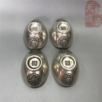 Cash-in-a-treasure Treasure Bowl Bowl Bronze Silver Plated White Silver Small Silver Bowl Tea Bowl Tea Bowl Tea Set Dragon Thread Nostalgic Retro Vini