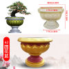 62 round flower pot [Round bottom] [Style 2] [Need to punch lock screws] [Below grouting]