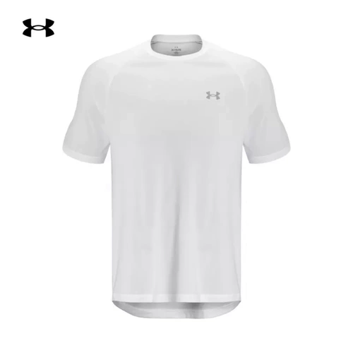 Летняя светоотражающая быстросохнущая спортивная футболка с коротким рукавом для тренировок, для бега