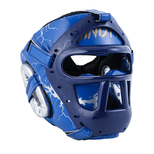 Fully Enclosed Boxing Helmet for Adults and Children, Face Shield, Head Protection, Sanda, Taekwondo Protective Gear, Headgear, Fighting, Muay Thai