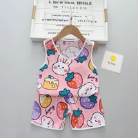 Розовый клубничный кролик