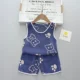 Blue Footprint Bear
